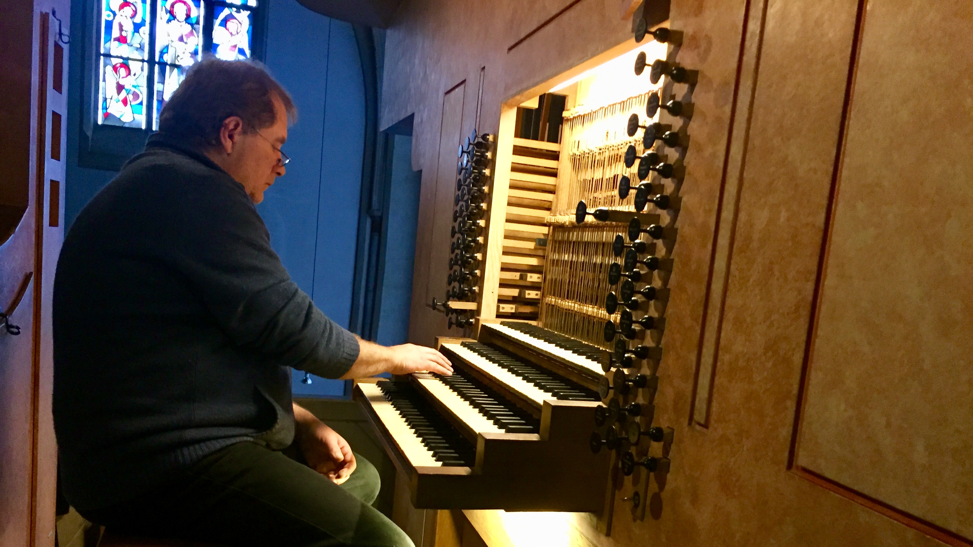 Orgel stimmen und richten mit Clemens Tusch